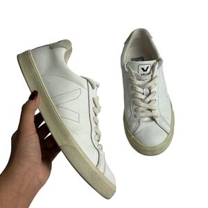 Veja Esplar Sneakers White Leather Size 5
